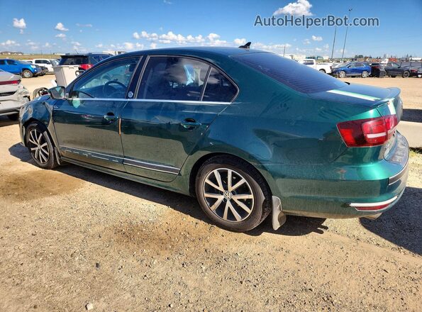 3VWDB7AJ0HM243678 2017 VOLKSWAGEN JETTA Green უკანა მარცხენა