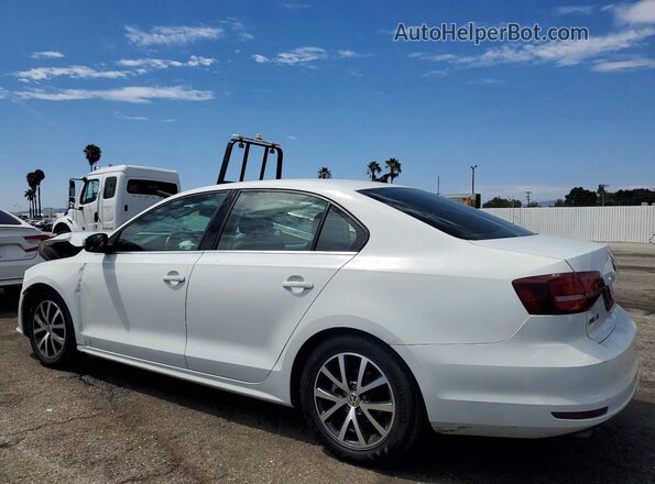 3VWDB7AJ0HM270699 2017 VOLKSWAGEN JETTA Белый Задняя левая четверть