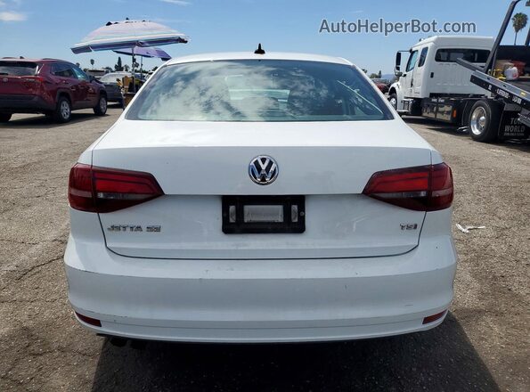 3VWDB7AJ0HM270699 2017 VOLKSWAGEN JETTA Белый Вид сзади