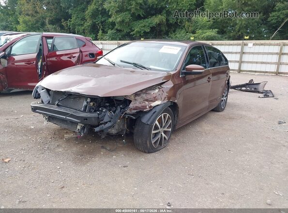 3VWDB7AJ0HM277250 2017 VOLKSWAGEN JETTA Brown Передня ліва чверть