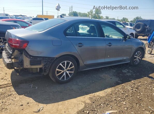 3VWDB7AJ0HM292587 2017 VOLKSWAGEN JETTA Серый Задняя правая четверть