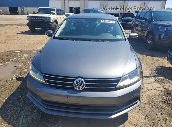 3VWDB7AJ0HM292587 2017 VOLKSWAGEN JETTA Серый Вид спереди