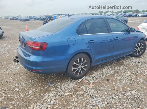 3VWDB7AJ0JM259319 2018 VOLKSWAGEN JETTA Blue Tył prawy