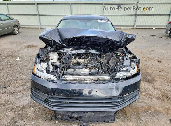3VWDB7AJ1HM272879 2017 VOLKSWAGEN JETTA Black Front view