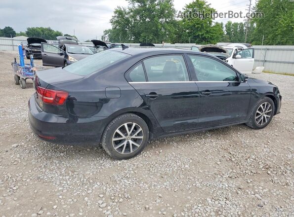 3VWDB7AJ1HM322549 2017 VOLKSWAGEN JETTA Черный Задняя правая четверть