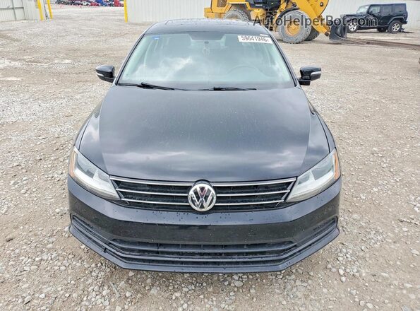 3VWDB7AJ1HM322549 2017 VOLKSWAGEN JETTA Черный Вид спереди