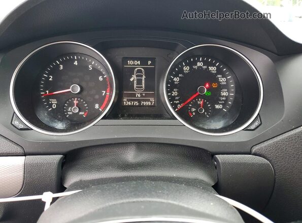 3VWDB7AJ1HM322549 2017 VOLKSWAGEN JETTA Черный Вид щитка приборов