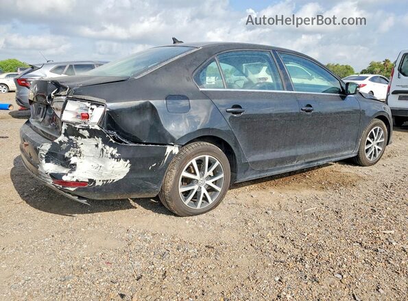 3VWDB7AJ1HM399552 2017 VOLKSWAGEN JETTA Black Tył prawy