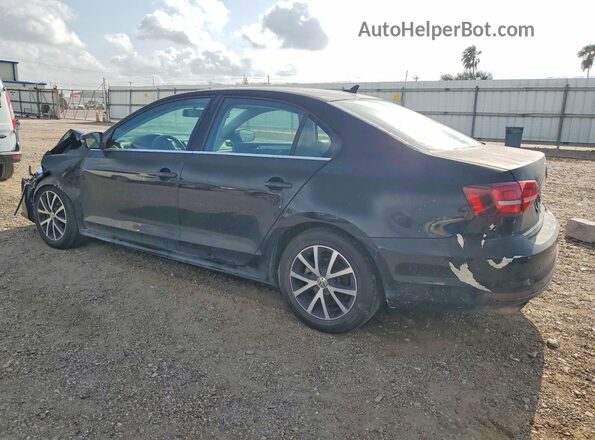 3VWDB7AJ1HM399552 2017 VOLKSWAGEN JETTA Black Tył lewy