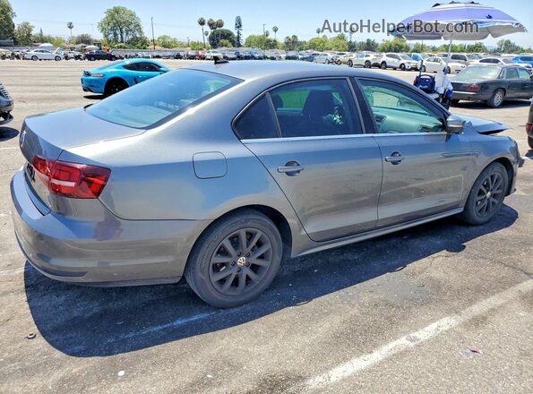 3VWDB7AJ4HM206603 2017 VOLKSWAGEN JETTA Gray Tył prawy