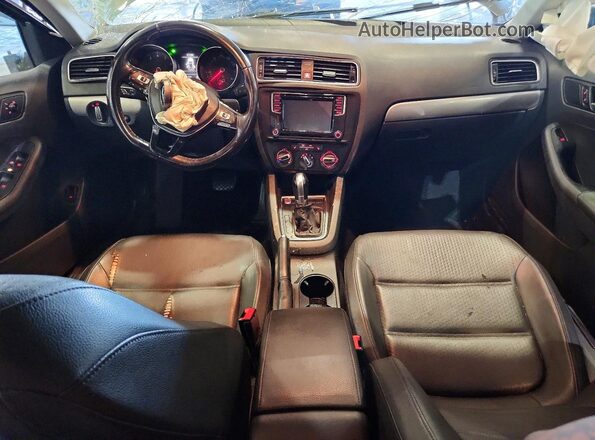 3VWDB7AJ4HM279244 2017 VOLKSWAGEN JETTA Gray Widok deski rozdzielczej