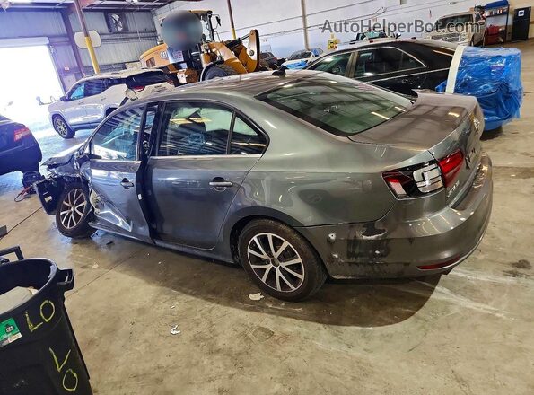 3VWDB7AJ4HM279244 2017 VOLKSWAGEN JETTA Gray Tył lewy