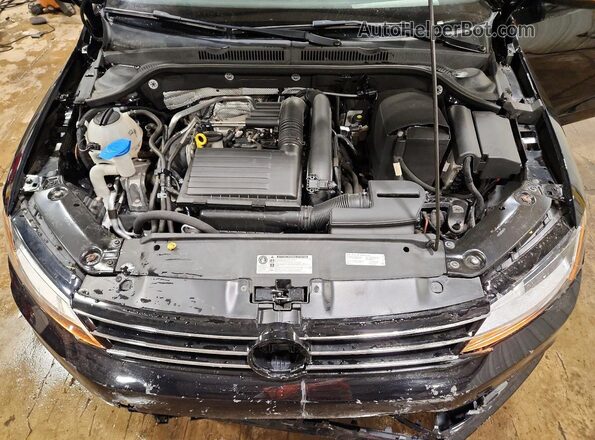 3VWDB7AJ4HM354315 2017 VOLKSWAGEN JETTA Black Вид задньої частини салону