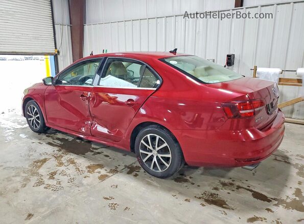 3VWDB7AJ4HM409426 2017 VOLKSWAGEN JETTA Red Tył lewy