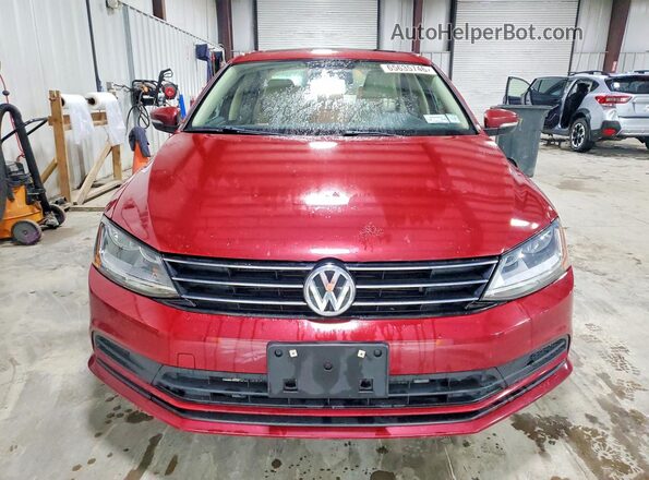 3VWDB7AJ4HM409426 2017 VOLKSWAGEN JETTA Red Widok z przodu