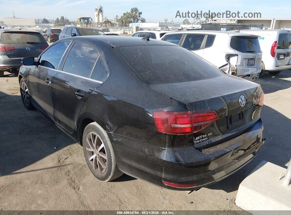 3VWDB7AJ5HM238542 2017 VOLKSWAGEN JETTA Черный Задняя левая четверть