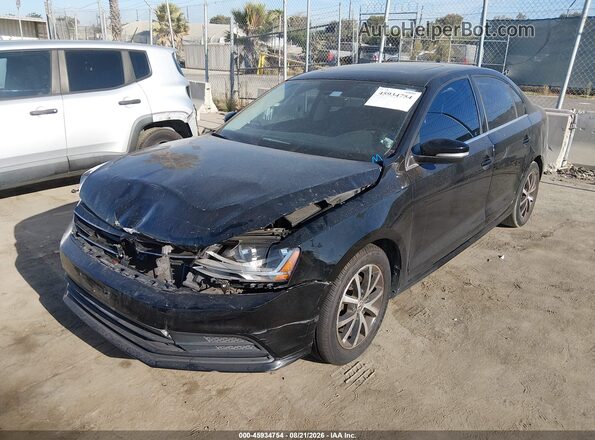 3VWDB7AJ5HM238542 2017 VOLKSWAGEN JETTA Черный Передняя левая четверть