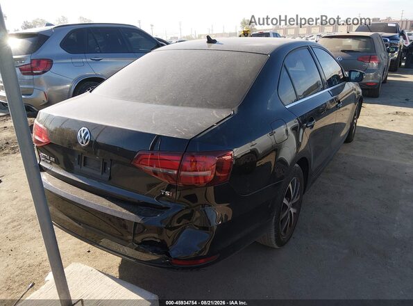 3VWDB7AJ5HM238542 2017 VOLKSWAGEN JETTA Черный Задняя правая четверть