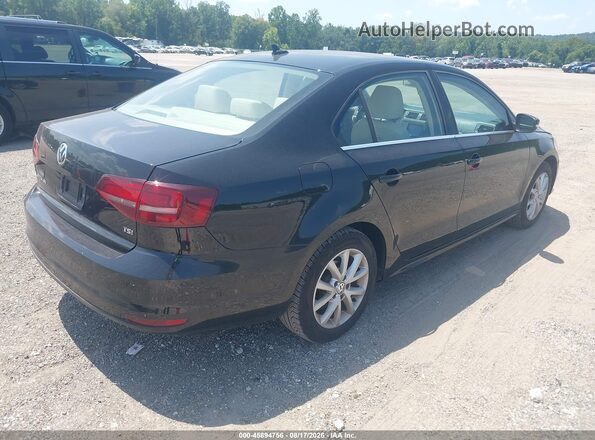 3VWDB7AJ5HM312459 2017 VOLKSWAGEN JETTA Black Tył prawy