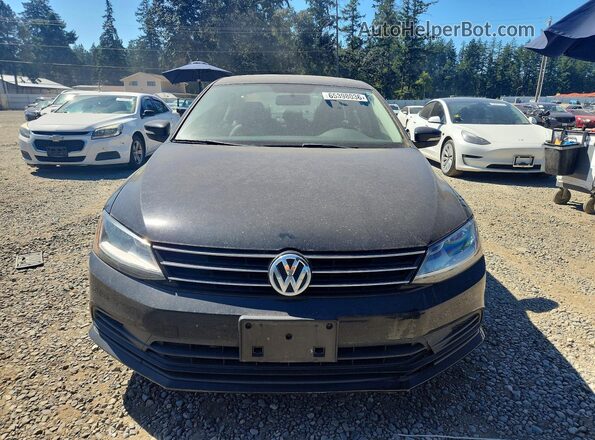 3VWDB7AJ5HM335613 2017 VOLKSWAGEN JETTA Black წინა ხედი