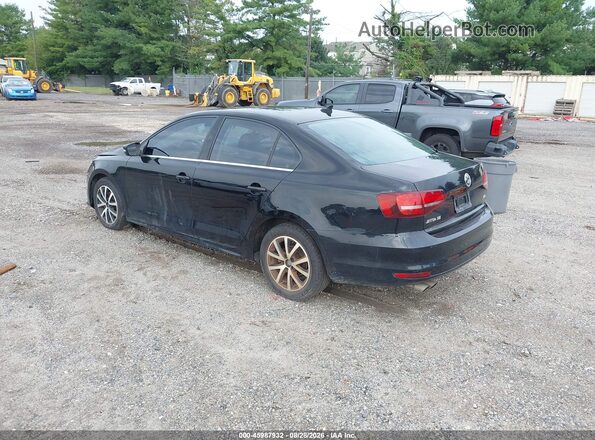 3VWDB7AJ5HM396119 2017 VOLKSWAGEN JETTA Black Trasero izquierdo