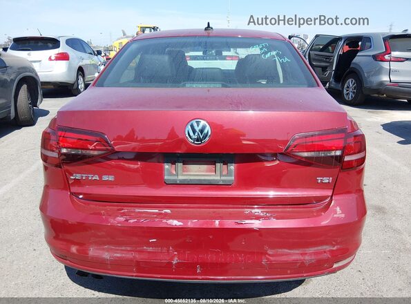 3VWDB7AJ5HM403084 2017 VOLKSWAGEN JETTA Burgundy 