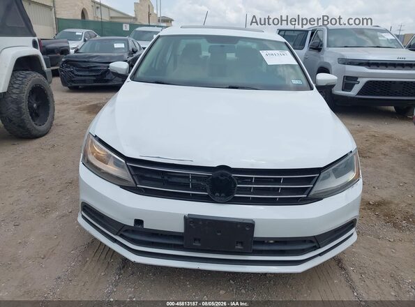 3VWDB7AJ5JM237641 2018 VOLKSWAGEN JETTA White Widok zestawu wskaźników