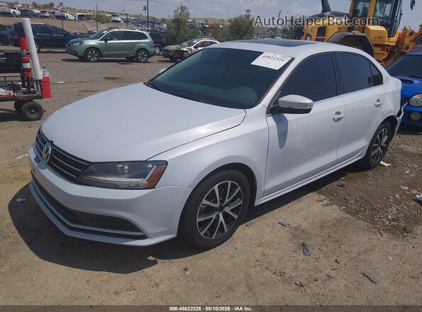 3VWDB7AJ6HM236816 2017 VOLKSWAGEN JETTA Белый Передняя левая четверть