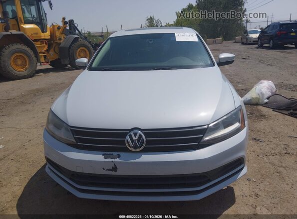 3VWDB7AJ6HM236816 2017 VOLKSWAGEN JETTA Белый Вид панели приборов