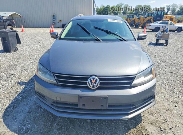 3VWDB7AJ6HM239134 2017 VOLKSWAGEN JETTA Gray Widok z przodu
