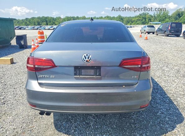 3VWDB7AJ6HM239134 2017 VOLKSWAGEN JETTA Gray Widok z tyłu
