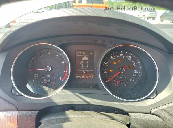3VWDB7AJ6HM239134 2017 VOLKSWAGEN JETTA Gray Widok zestawu wskaźników