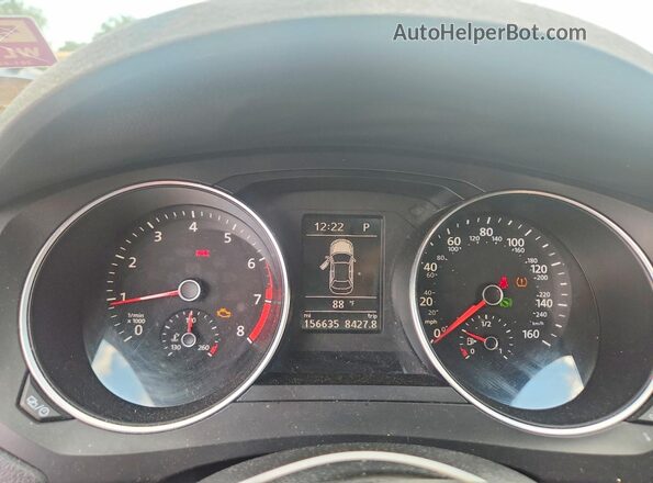 3VWDB7AJ6HM289547 2017 VOLKSWAGEN JETTA Серый Вид щитка приборов