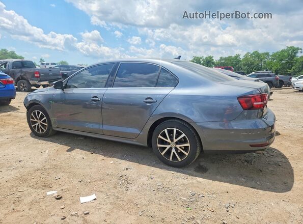 3VWDB7AJ6HM289547 2017 VOLKSWAGEN JETTA Серый Задняя левая четверть