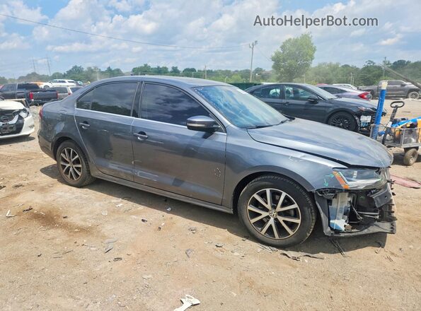 3VWDB7AJ6HM289547 2017 VOLKSWAGEN JETTA Серый Передняя правая четверть
