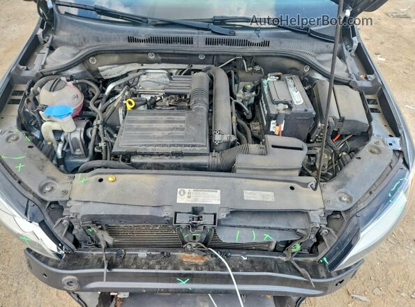 3VWDB7AJ6HM289547 2017 VOLKSWAGEN JETTA Серый Вид задней части салона