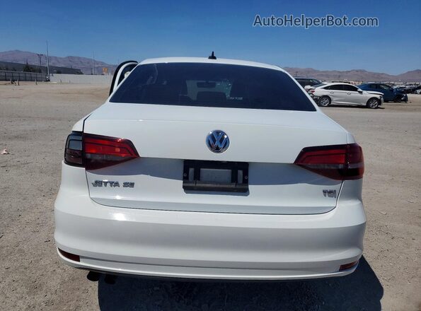 3VWDB7AJ6HM336236 2017 VOLKSWAGEN JETTA White უკანა ხედი