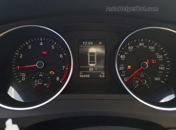 3VWDB7AJ6HM336236 2017 VOLKSWAGEN JETTA White ხელსაწყოთა პანელის ხედი