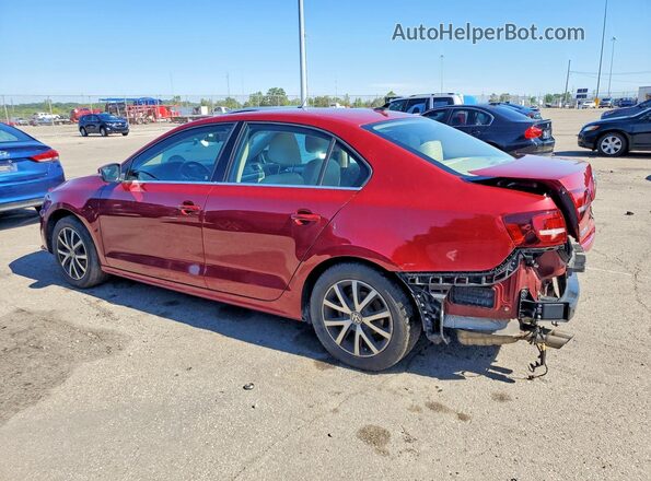 3VWDB7AJ6HM368832 2017 VOLKSWAGEN JETTA Red Rear left