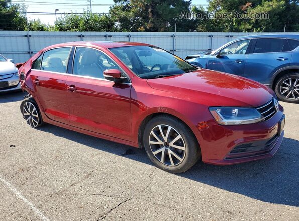 3VWDB7AJ6HM368832 2017 VOLKSWAGEN JETTA Red Front right