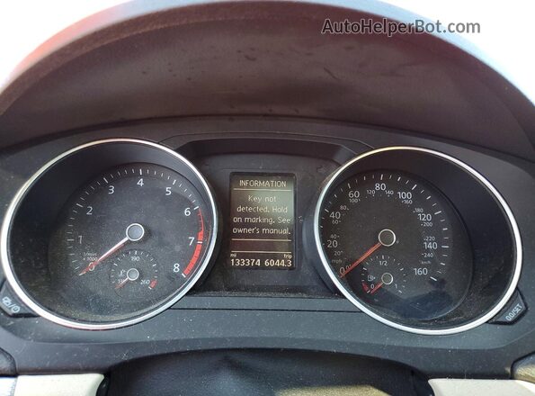 3VWDB7AJ6HM368832 2017 VOLKSWAGEN JETTA Red Instrument cluster view