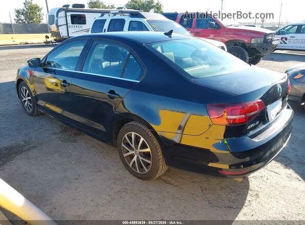 3VWDB7AJ6HM376820 2017 VOLKSWAGEN JETTA Черный Задняя левая четверть
