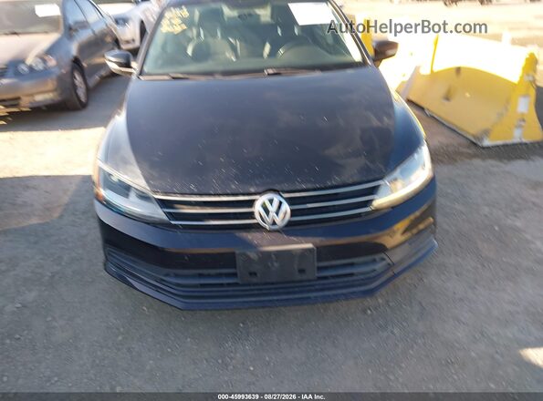 3VWDB7AJ6HM376820 2017 VOLKSWAGEN JETTA Черный Вид спереди