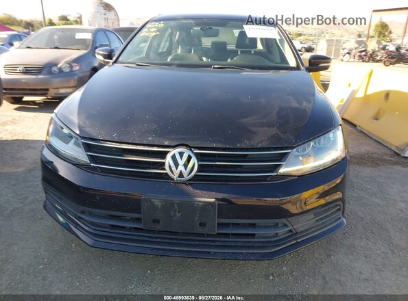 3VWDB7AJ6HM376820 2017 VOLKSWAGEN JETTA Черный Вид щитка приборов