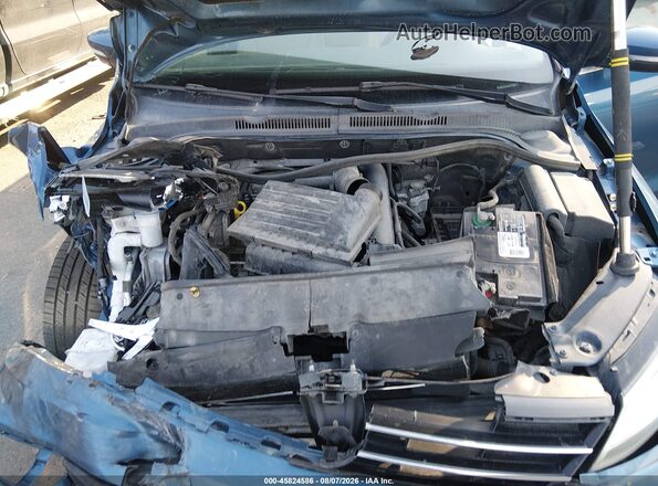 3VWDB7AJ6HM412439 2017 VOLKSWAGEN JETTA Blue Вид ззаду