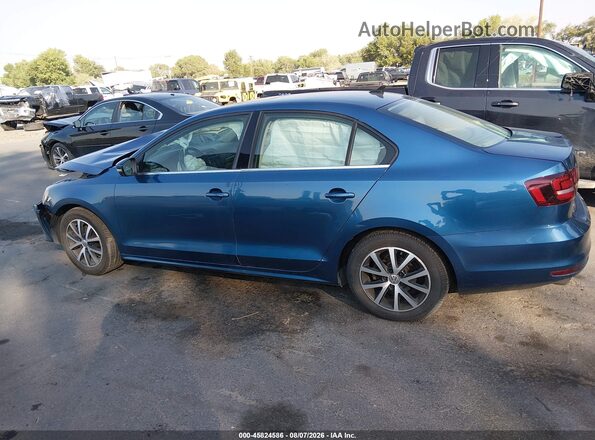 3VWDB7AJ6HM412439 2017 VOLKSWAGEN JETTA Blue Панорамний вид салону 360°
