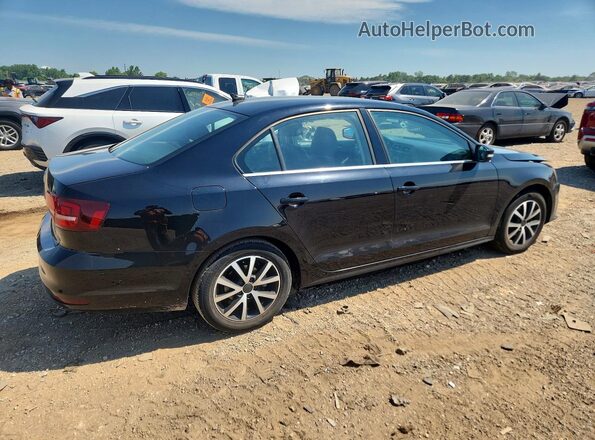 3VWDB7AJ7HM225713 2017 VOLKSWAGEN JETTA Черный Задняя правая четверть