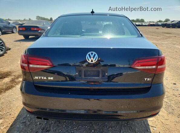 3VWDB7AJ7HM225713 2017 VOLKSWAGEN JETTA Черный Вид сзади