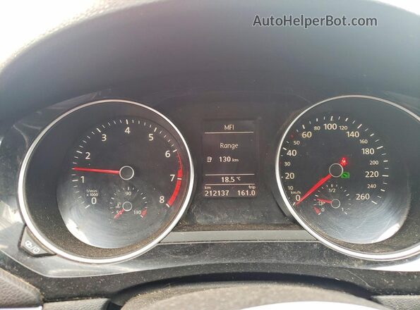 3VWDB7AJ7HM306775 2017 VOLKSWAGEN JETTA Black ხელსაწყოთა პანელის ხედი