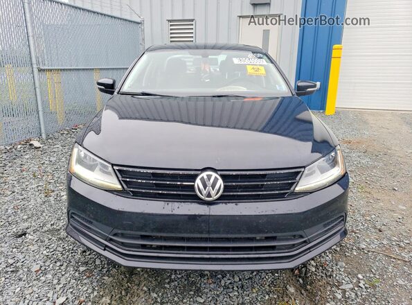 3VWDB7AJ7HM306775 2017 VOLKSWAGEN JETTA Black წინა ხედი